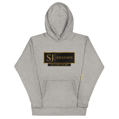 Hoodie SJ EXCLUSIVE blanc, bordeaux et marine - Sweat à capuche premium en coton doux et design doré élégant.