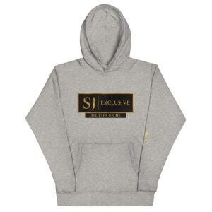 Hoodie SJ EXCLUSIVE blanc, bordeaux et marine - Sweat à capuche premium en coton doux et design doré élégant.